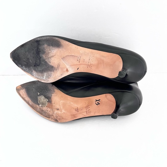 BALLY SWITZERLAND ALANNA 55 BLACK CALF LEATHER ANKLE BOOTIES SZ 39 - Picture 16 of 16